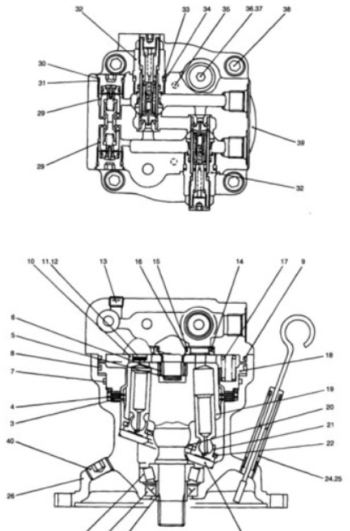 New Holland YT15V00005F2 - 72950197 - Hydraulic motor for Agricultural machinery: picture 1 New Holland YT15V00005F2 - 72950197 - Hydraulic motor for Agricultural machinery: picture 1