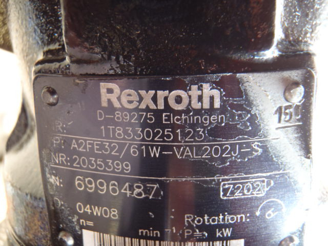 Rexroth A2FE32/61W-VAL202J-S - - Swing motor for Construction machinery: picture 3 Rexroth A2FE32/61W-VAL202J-S - - Swing motor for Construction machinery: picture 3
