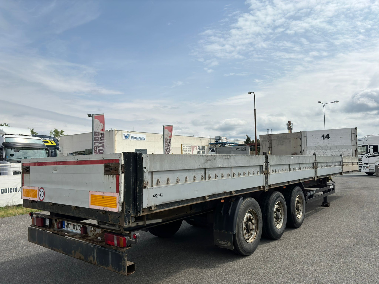 KÖGEL SN 24 - Dropside/ Flatbed semi-trailer: picture 4 KÖGEL SN 24 - Dropside/ Flatbed semi-trailer: picture 4