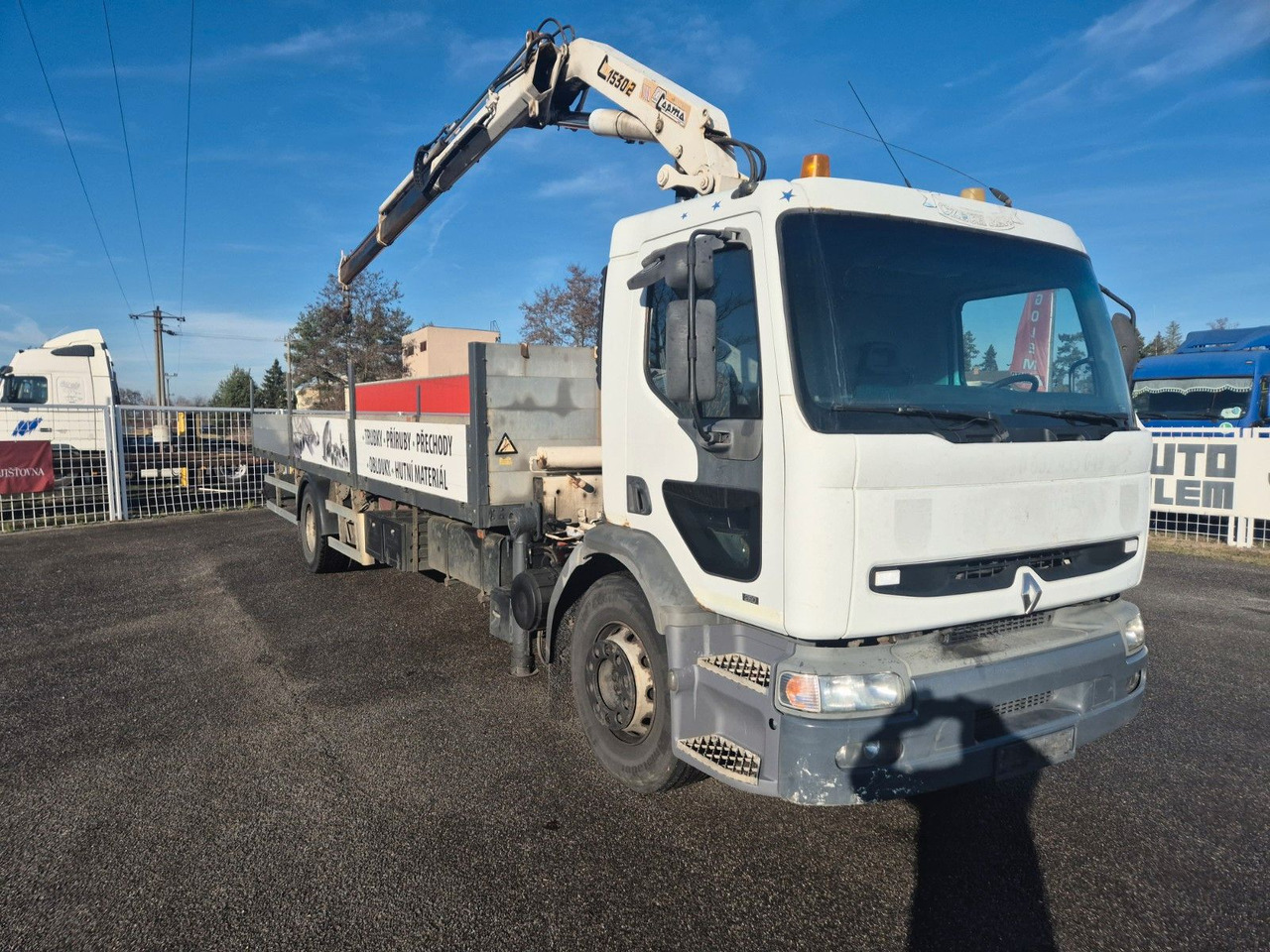 Renault Premium HR 260.19 - Crane truck: picture 3 Renault Premium HR 260.19 - Crane truck: picture 3