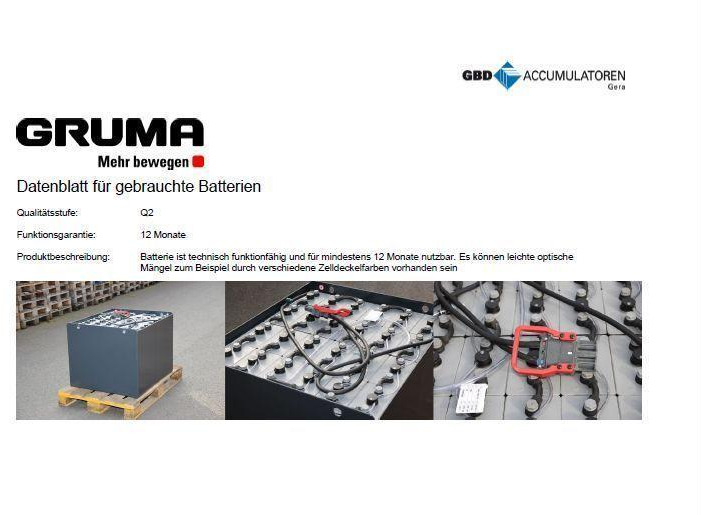 AIM 24 Volt 4 PzS 500 Ah - Battery for Material handling equipment: picture 5 AIM 24 Volt 4 PzS 500 Ah - Battery for Material handling equipment: picture 5