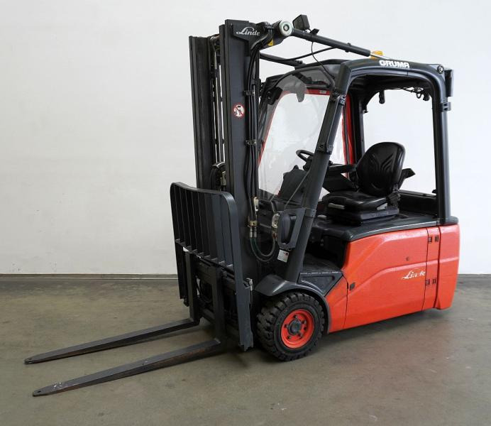 Electric forklift Linde E 16 L 386: picture 1