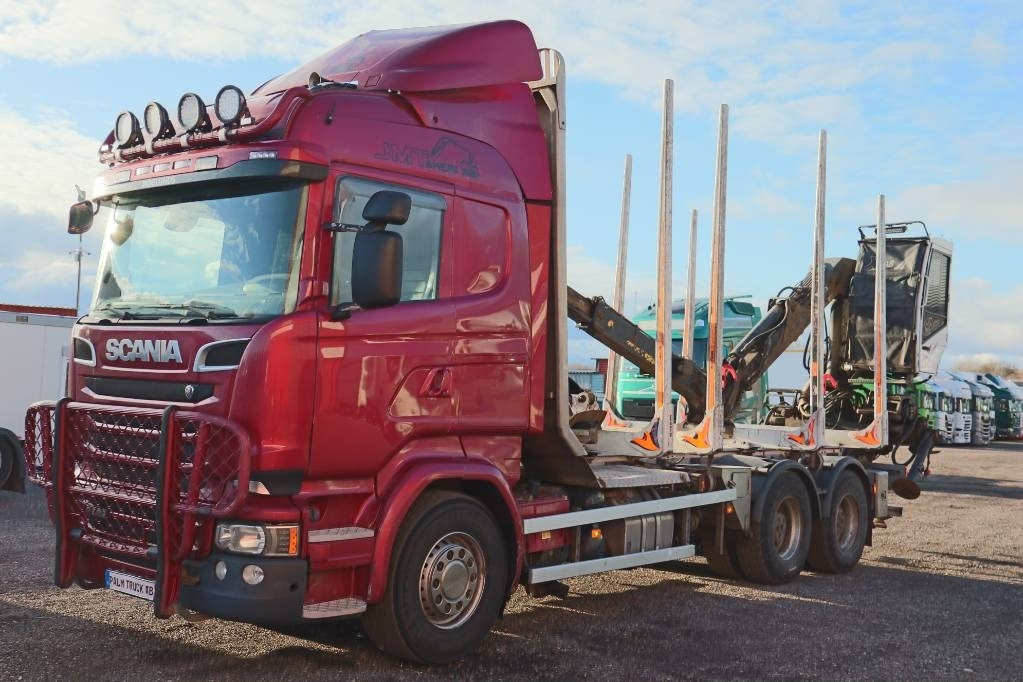 Scania R580 Serie 4087 - Timber truck: picture 2 Scania R580 Serie 4087 - Timber truck: picture 2