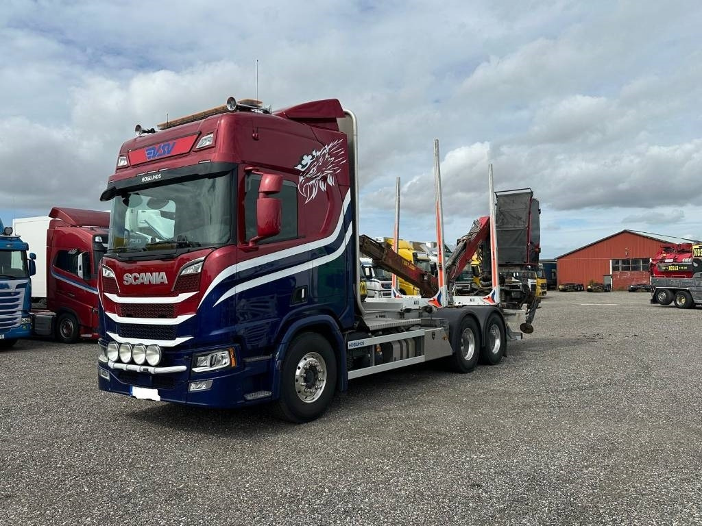 Scania R650B 6X4 NB - Timber truck: picture 2 Scania R650B 6X4 NB - Timber truck: picture 2