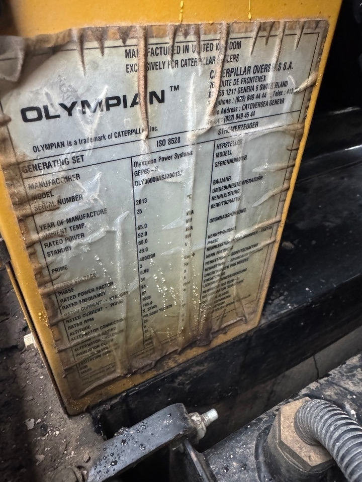 Generator set Olympian GEP65-6: picture 7