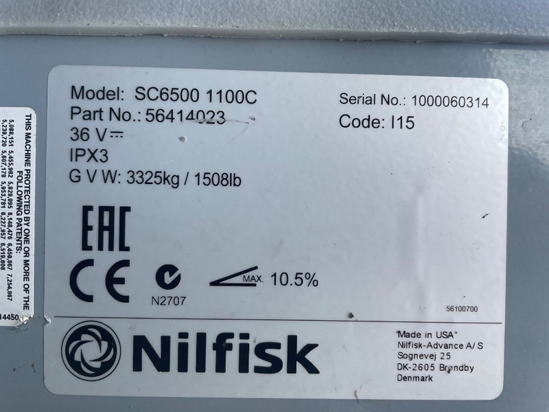 Nilfisk SC 6500 1100C - Scrubber dryer: picture 3 Nilfisk SC 6500 1100C - Scrubber dryer: picture 3