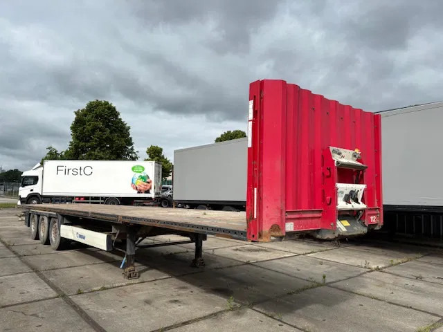 Krone SD Flatbed met rongen 41 ton standard chassis - Dropside/ Flatbed semi-trailer: picture 3 Krone SD Flatbed met rongen 41 ton standard chassis - Dropside/ Flatbed semi-trailer: picture 3