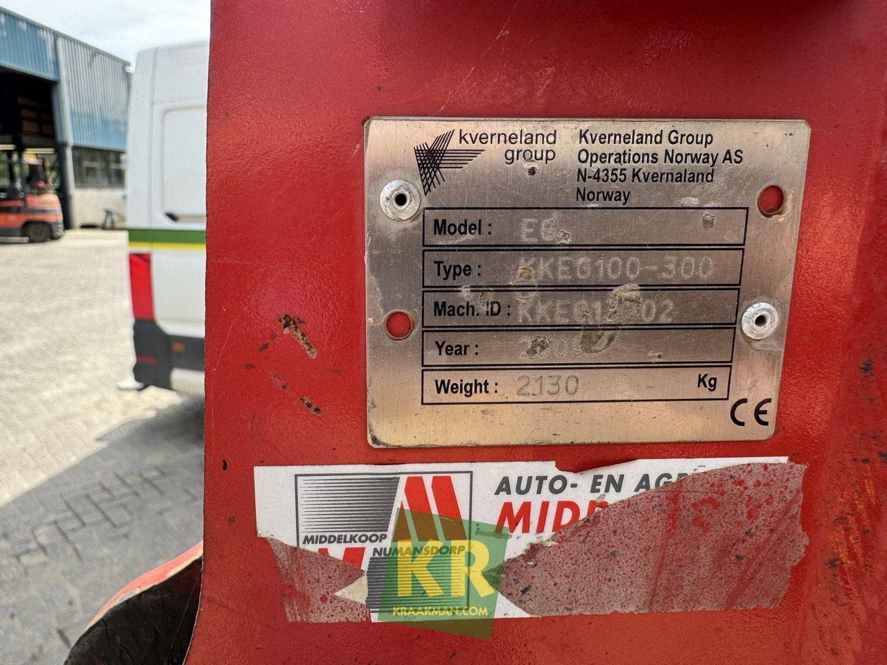 Kverneland EG 100-300 - Plow: picture 2 Kverneland EG 100-300 - Plow: picture 2