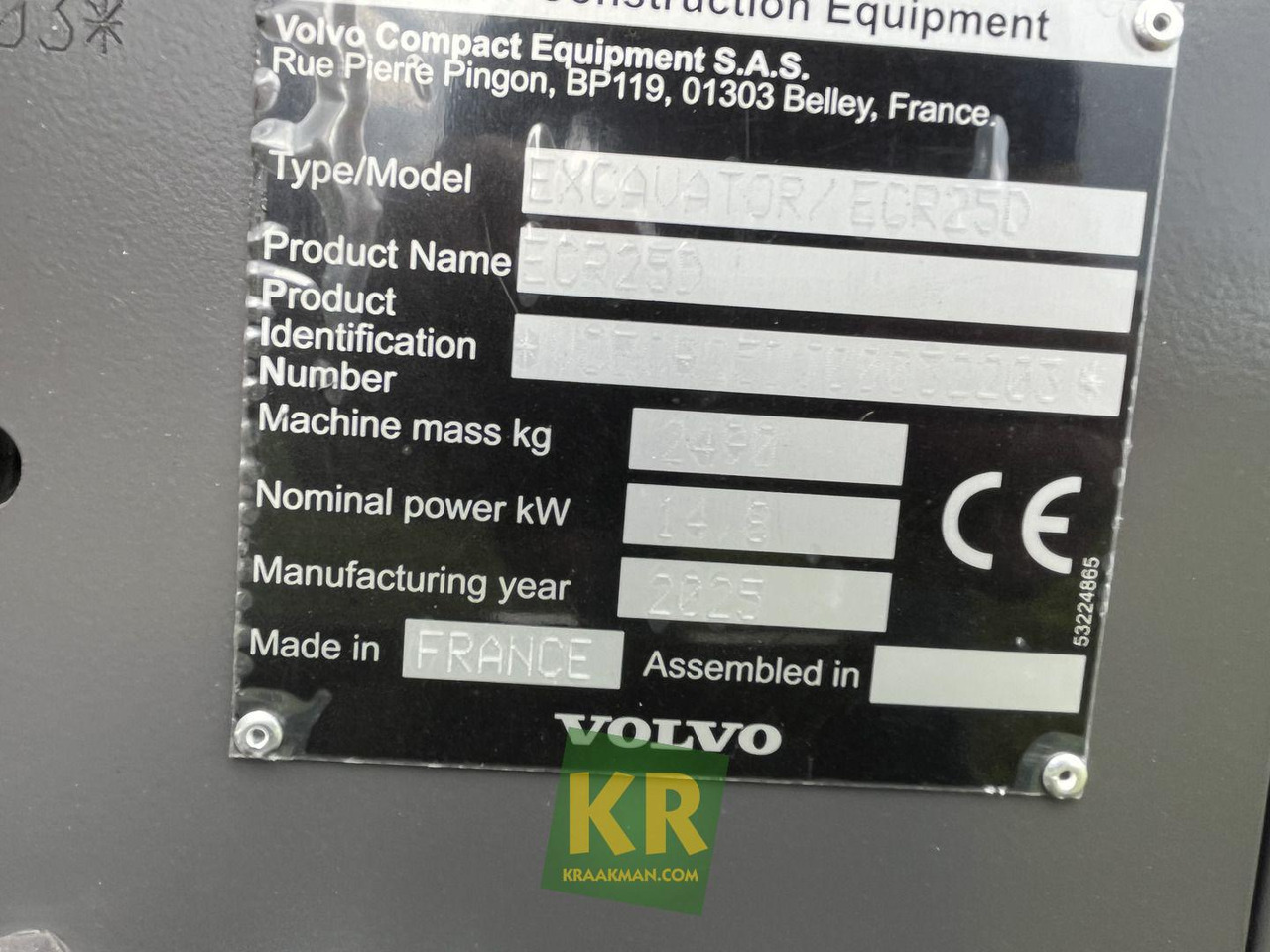 Leasing of Volvo ECR 25 DFL  Volvo ECR 25 DFL: picture 40