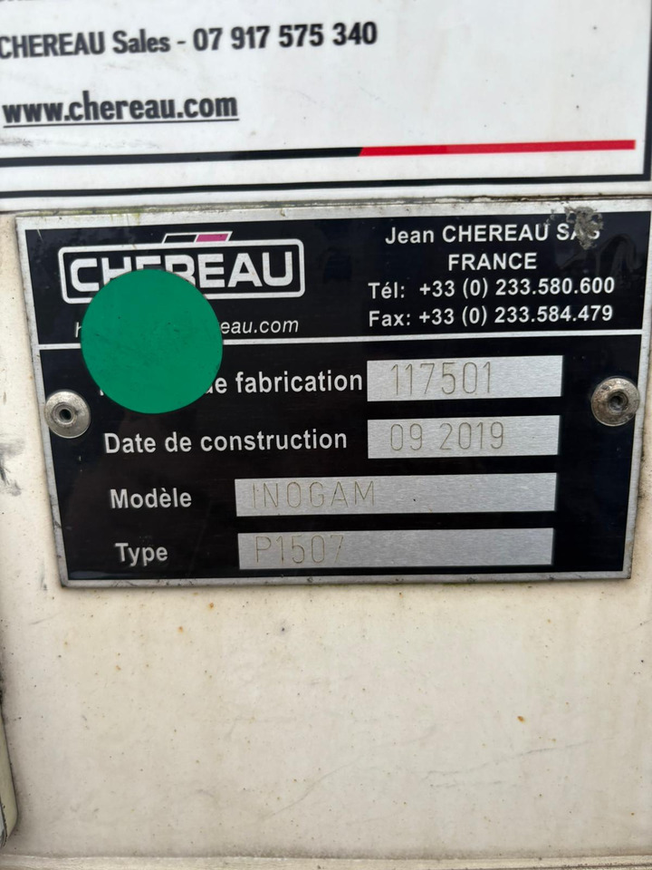 Chereau 2019 Vector 1550 – 67707XC - Refrigerator semi-trailer: picture 4 Chereau 2019 Vector 1550 – 67707XC - Refrigerator semi-trailer: picture 4