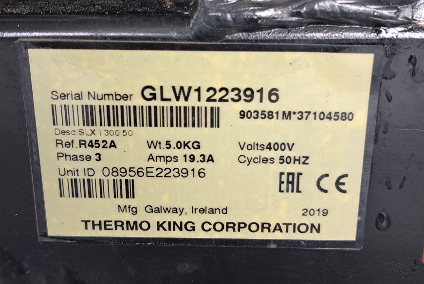 Thermo King – SLX300 I – GLW1223916 - Refrigerator unit: picture 2 Thermo King – SLX300 I – GLW1223916 - Refrigerator unit: picture 2