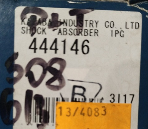 AMORTYZATOR TYLNI MERCEDES T1 T2 508 608 613 444416 KYB 33236000 - Shock absorber: picture 2 AMORTYZATOR TYLNI MERCEDES T1 T2 508 608 613 444416 KYB 33236000 - Shock absorber: picture 2