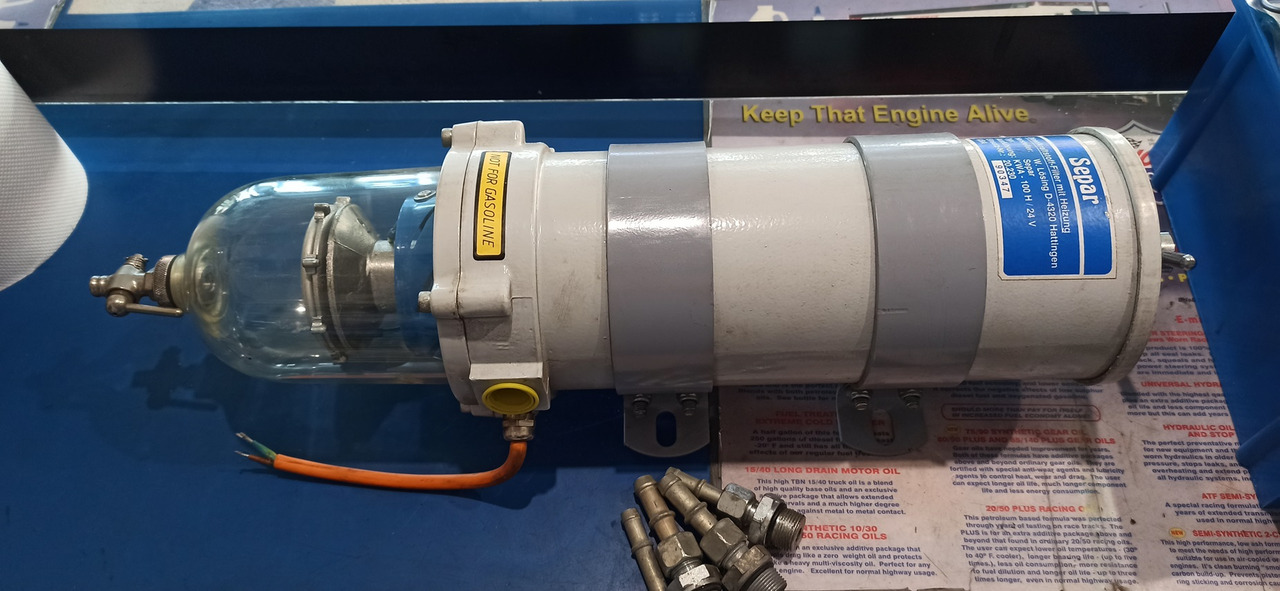 Fuel water separator SEPAR KWA 100H 24V - Fuel system for Other machinery: picture 1 Fuel water separator SEPAR KWA 100H 24V - Fuel system for Other machinery: picture 1