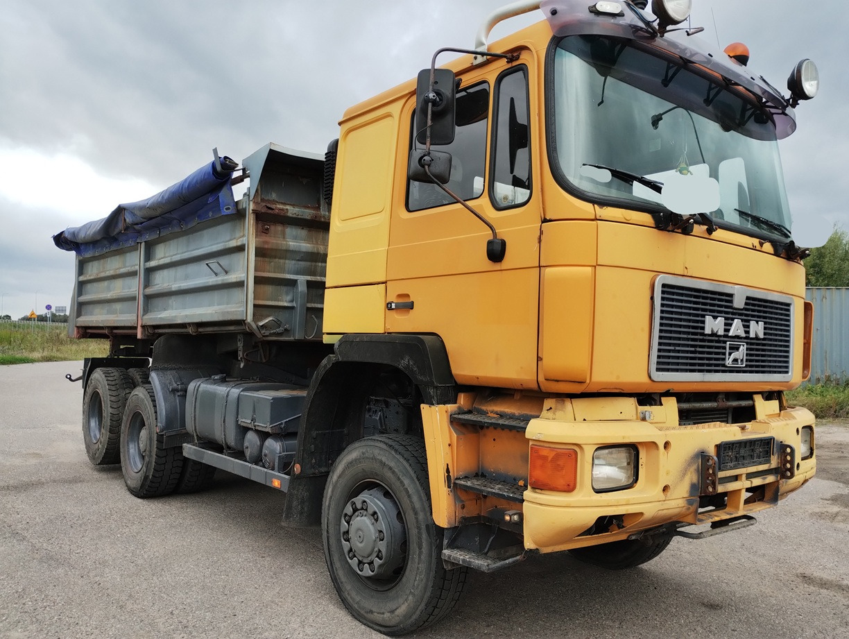 MAN F90 19-372 6X4 - 4 - Tipper: picture 2 MAN F90 19-372 6X4 - 4 - Tipper: picture 2