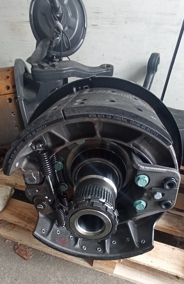 MERCEDES-BENZ AL7/56D 29/24 29:24 ACTROS 8X6 8X8 MP2 MP3 - Front axle for Truck: picture 5 MERCEDES-BENZ AL7/56D 29/24 29:24 ACTROS 8X6 8X8 MP2 MP3 - Front axle for Truck: picture 5