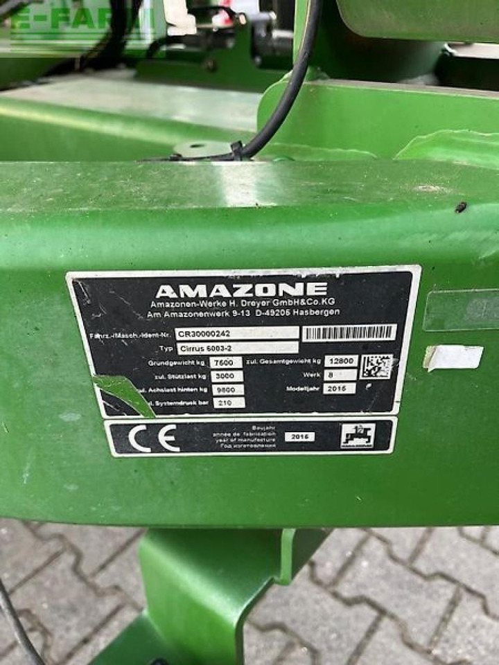 Seed drill Amazone cirrus 6003-2: picture 11