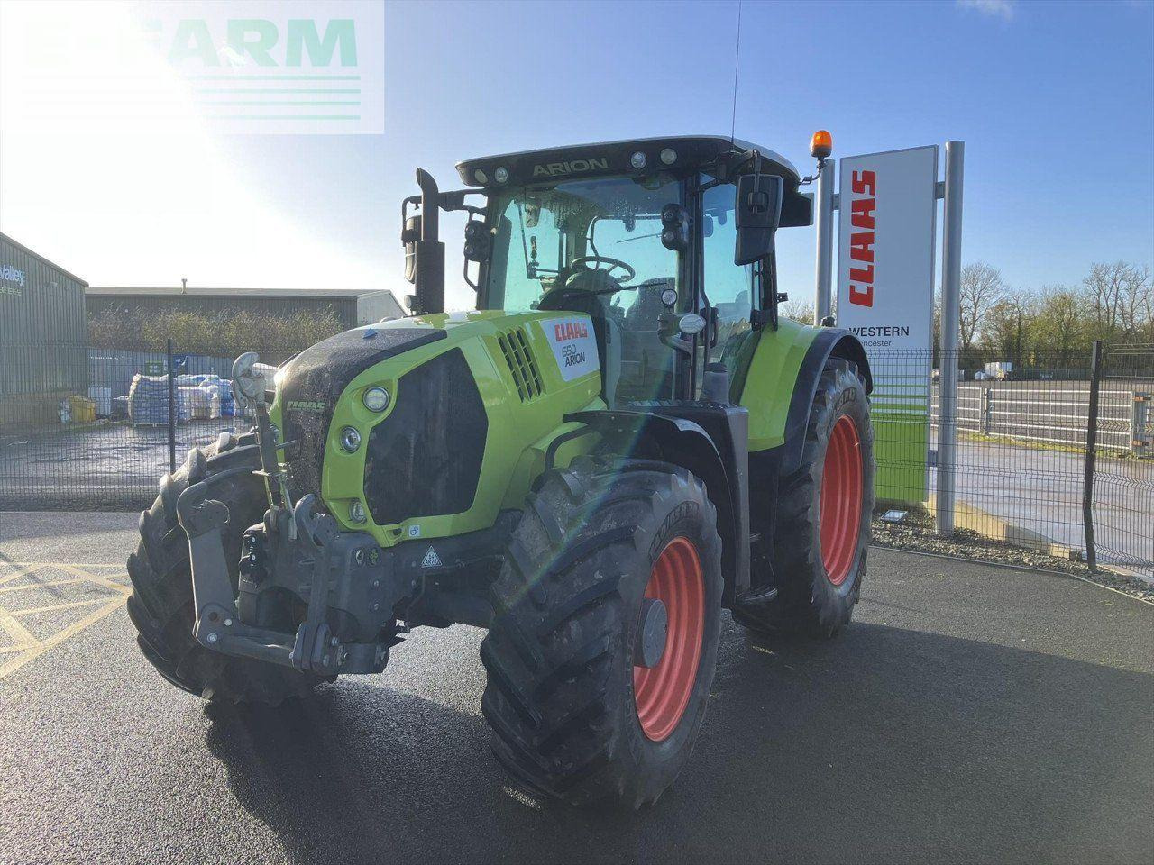 CLAAS ARION 650 CEBIS - Farm tractor: picture 4 CLAAS ARION 650 CEBIS - Farm tractor: picture 4