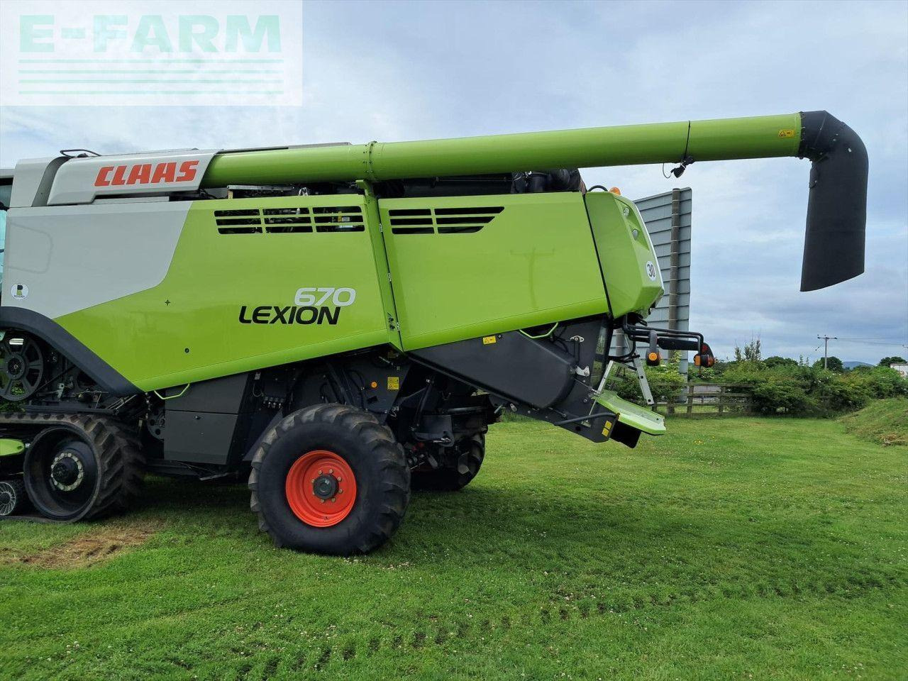 Combine harvester CLAAS LEXION 670TT: picture 6