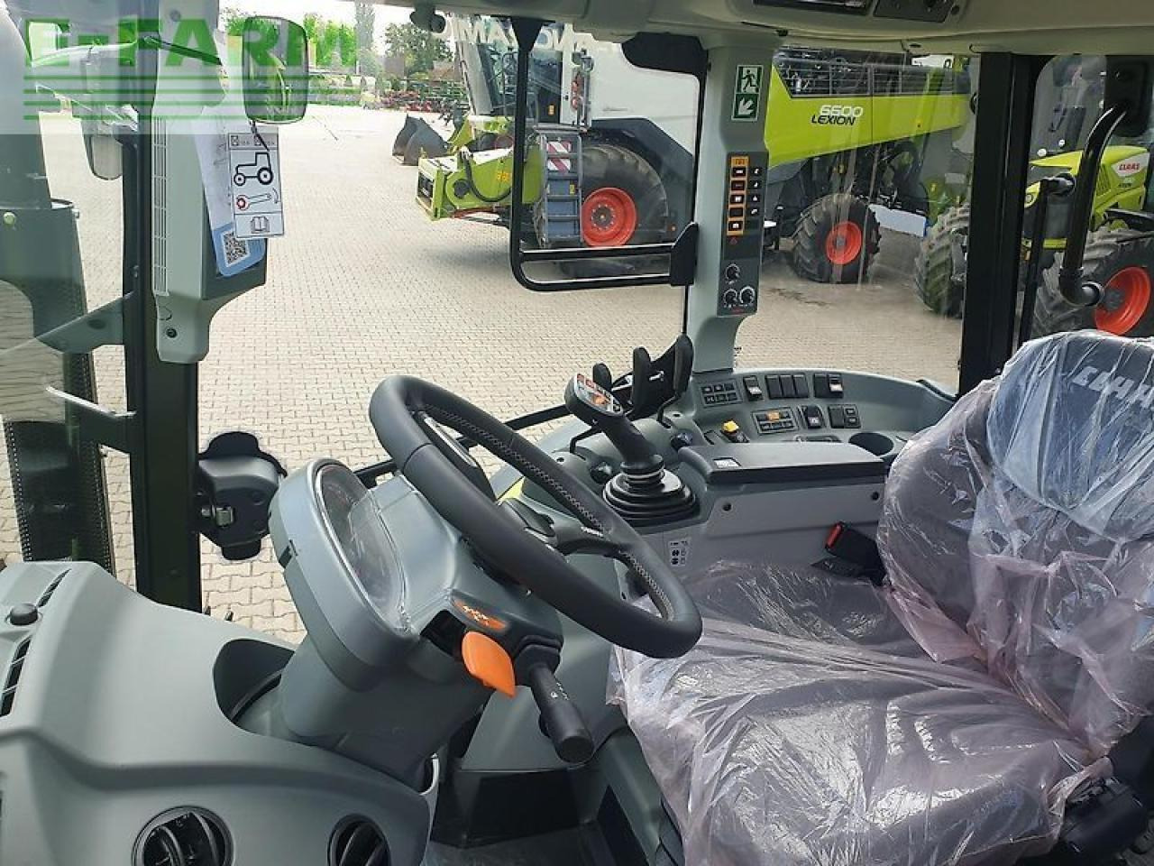 Farm tractor CLAAS arion 450 cis +frontlader fl 100 c CIS+: picture 6