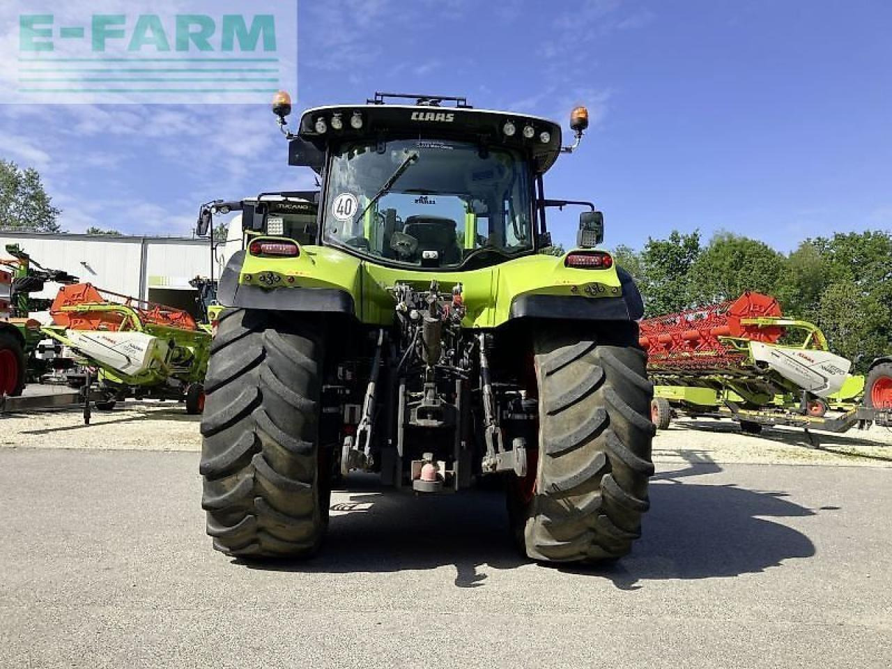 Farm tractor CLAAS arion 650 cmatic cebis+fl150 CMATIC CEBIS: picture 7