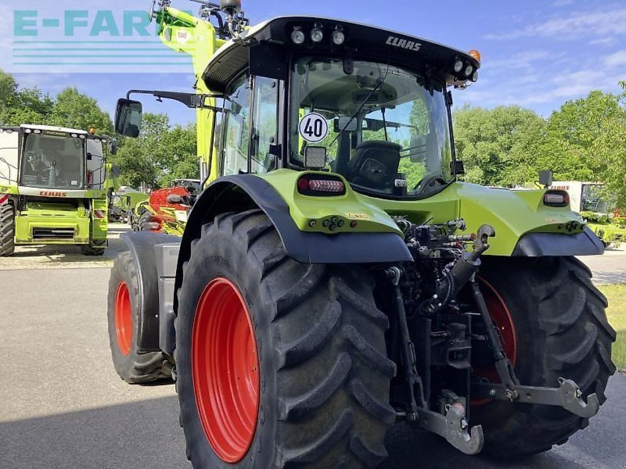 Farm tractor CLAAS arion 650 cmatic cebis+fl150 CMATIC CEBIS: picture 16