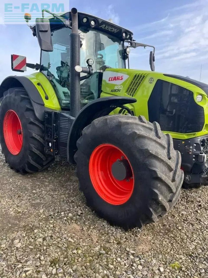 CLAAS axion 870 - Farm tractor: picture 1 CLAAS axion 870 - Farm tractor: picture 1