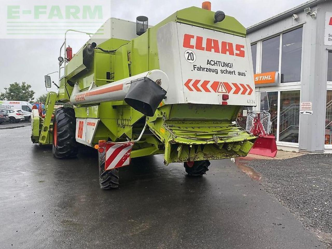 Combine harvester CLAAS dominator 88: picture 6