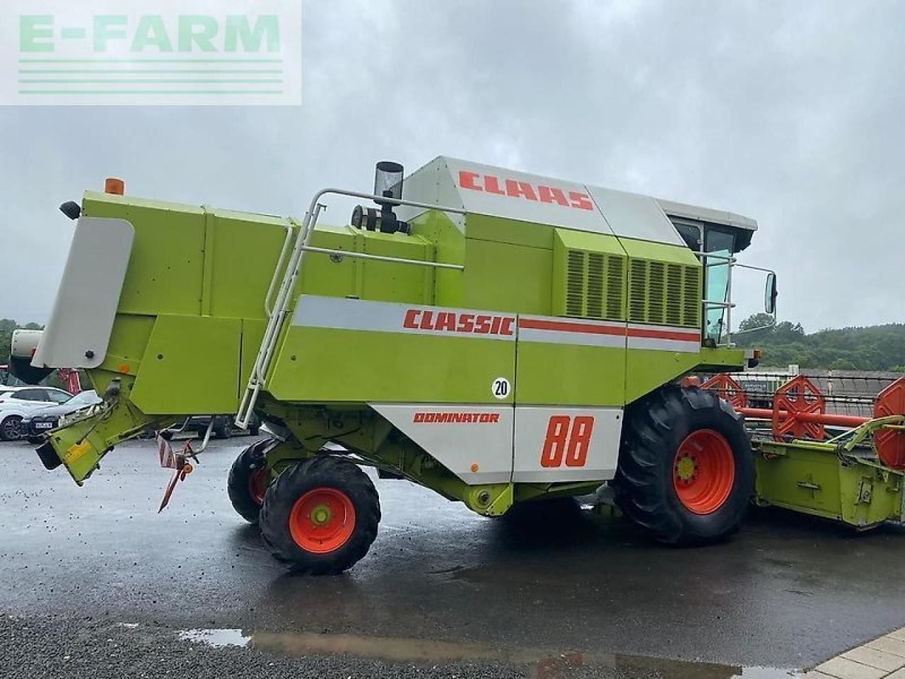 Combine harvester CLAAS dominator 88: picture 7