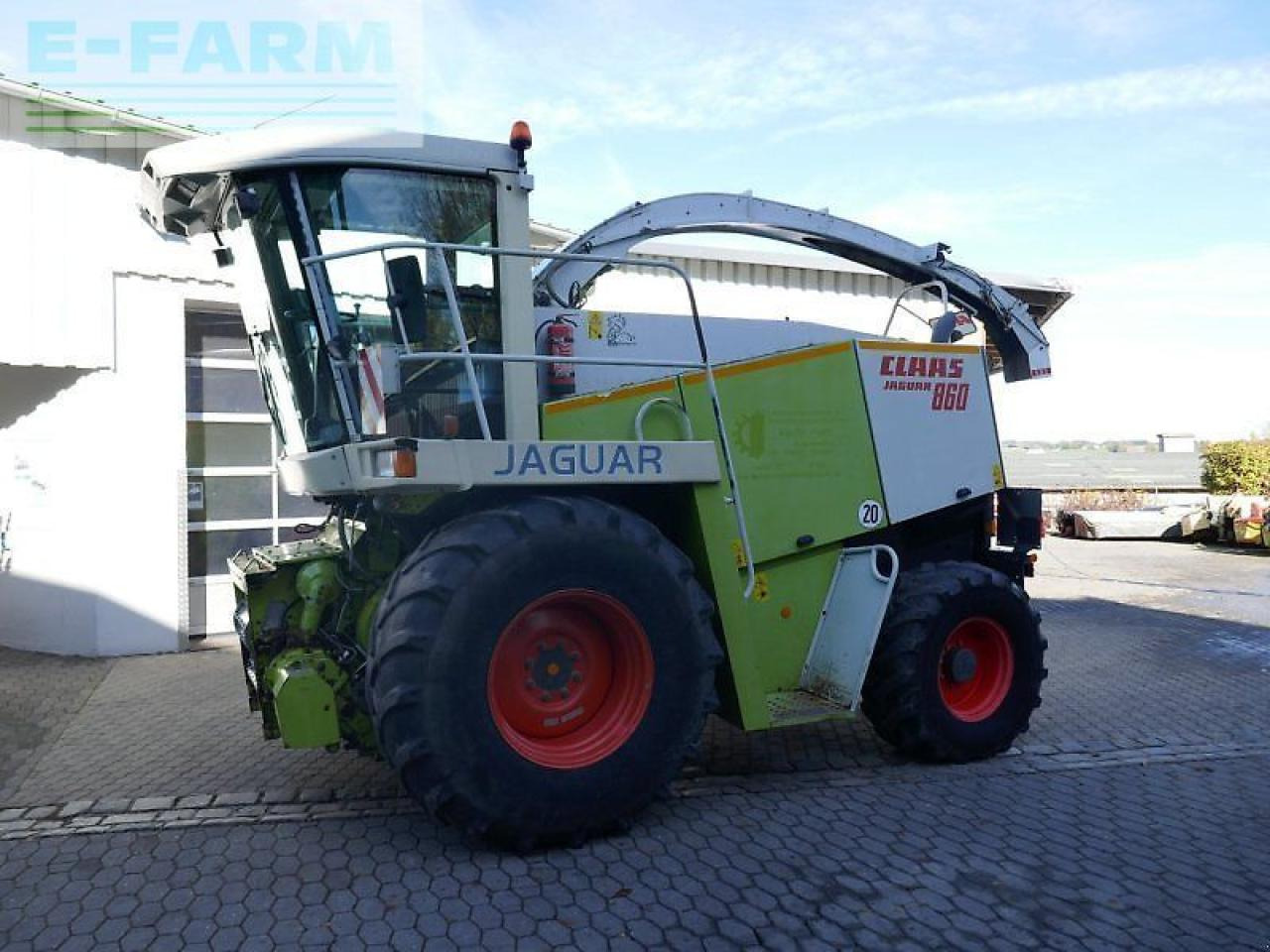 CLAAS jaguar 860 inkl. orbis 600 und pu 300 hd - Forage harvester: picture 1 CLAAS jaguar 860 inkl. orbis 600 und pu 300 hd - Forage harvester: picture 1