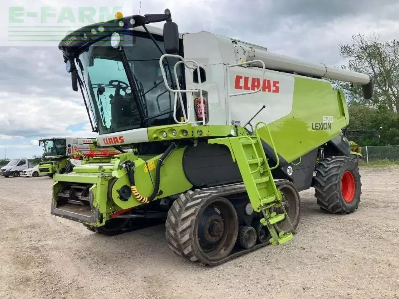 Combine harvester CLAAS lexion 670 tt: picture 7 Combine harvester CLAAS lexion 670 tt: picture 7