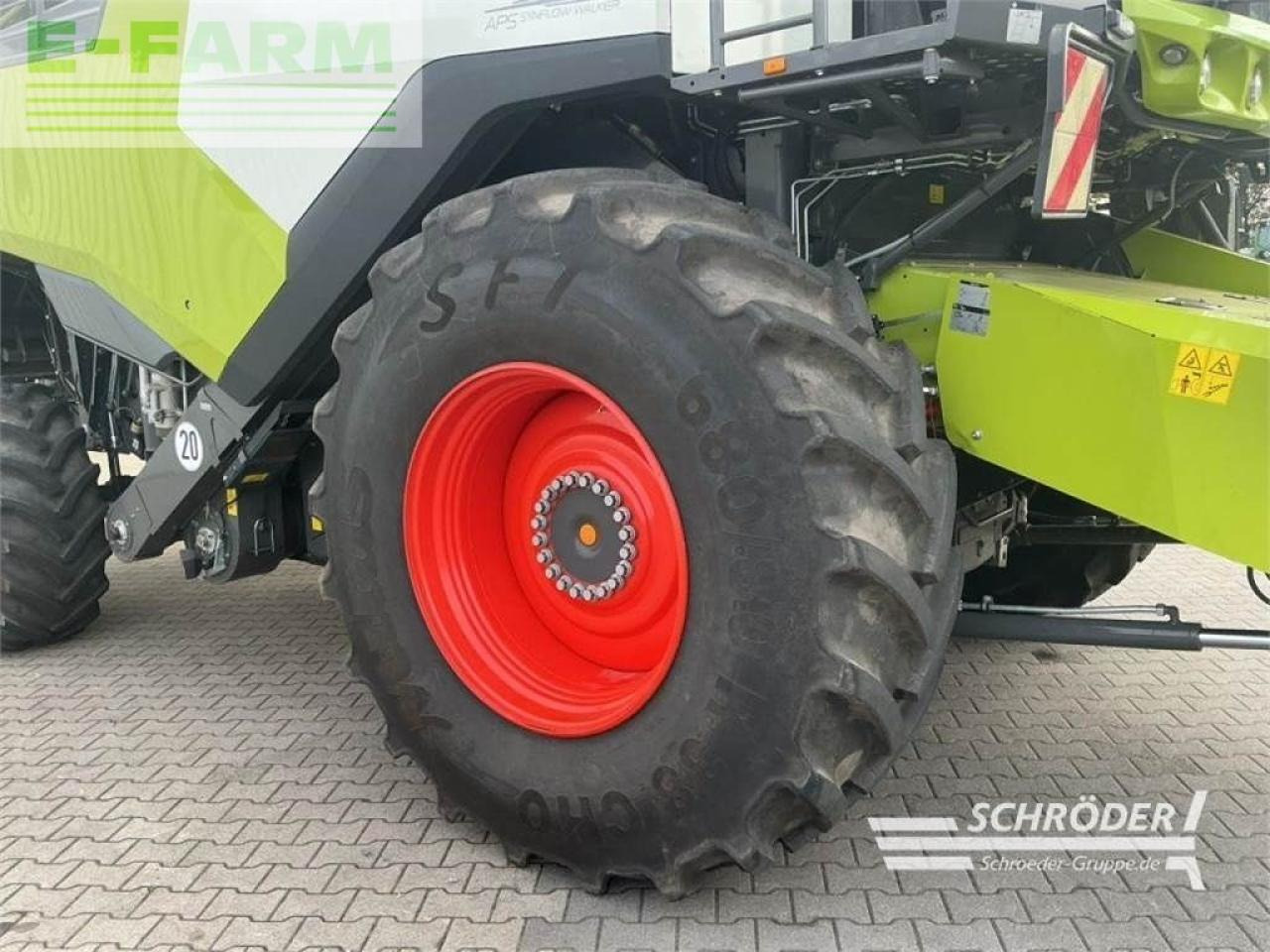 CLAAS lexion 6800 + vario 1080 (inkl. raps) - Combine harvester: picture 5 CLAAS lexion 6800 + vario 1080 (inkl. raps) - Combine harvester: picture 5