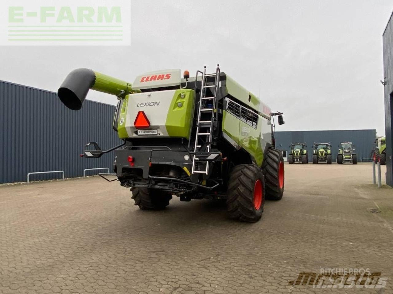 Combine harvester CLAAS lexion 8800 4wd: picture 8 Combine harvester CLAAS lexion 8800 4wd: picture 8