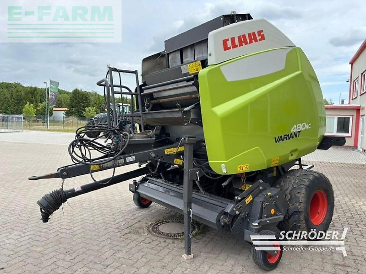 Square baler CLAAS variant 480 rc: picture 9