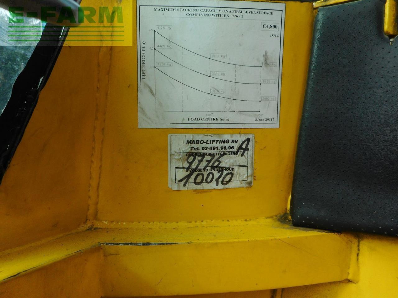 Forklift Combilift c4800s diesel allrad 4wege stapler: picture 12 Forklift Combilift c4800s diesel allrad 4wege stapler: picture 12