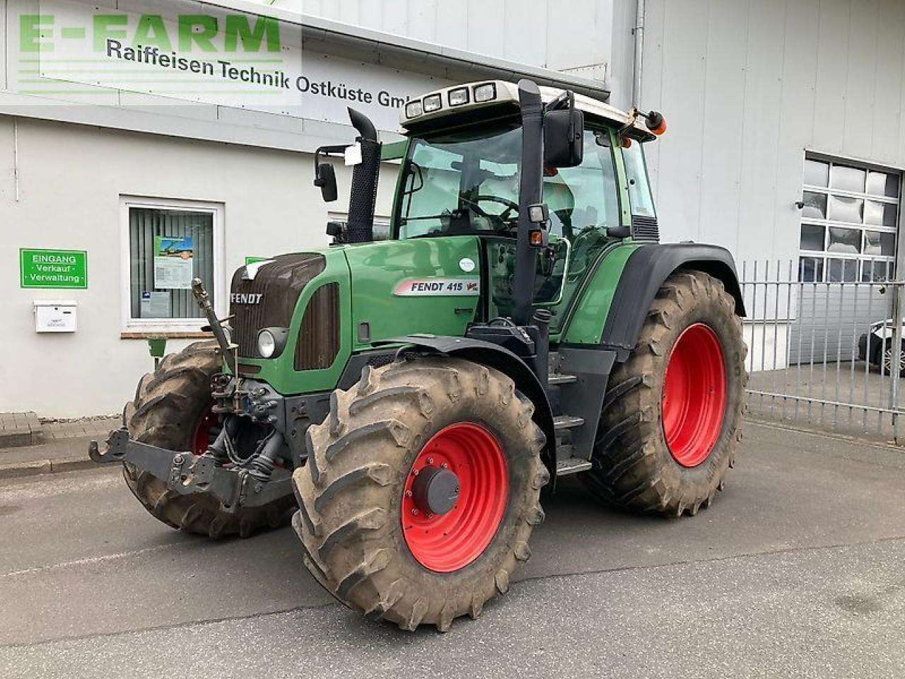 Fendt 415 vario - Farm tractor: picture 1 Fendt 415 vario - Farm tractor: picture 1