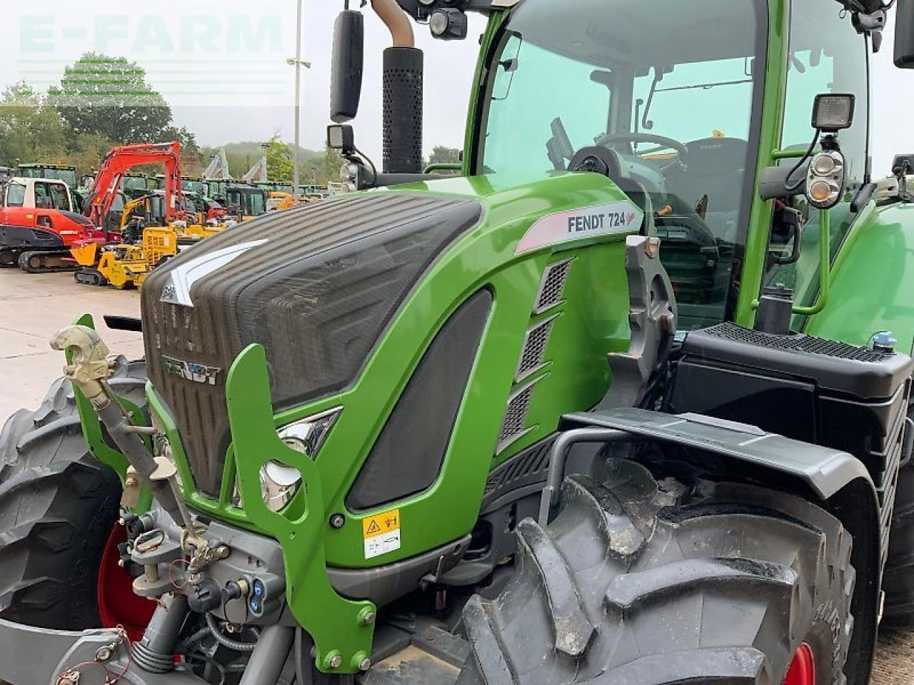 Farm tractor Fendt 724 profi plus tractor (st23447): picture 13