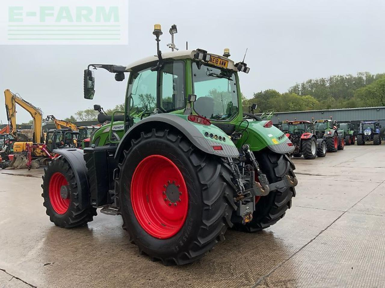 Farm tractor Fendt 724 profi plus tractor (st23447): picture 6