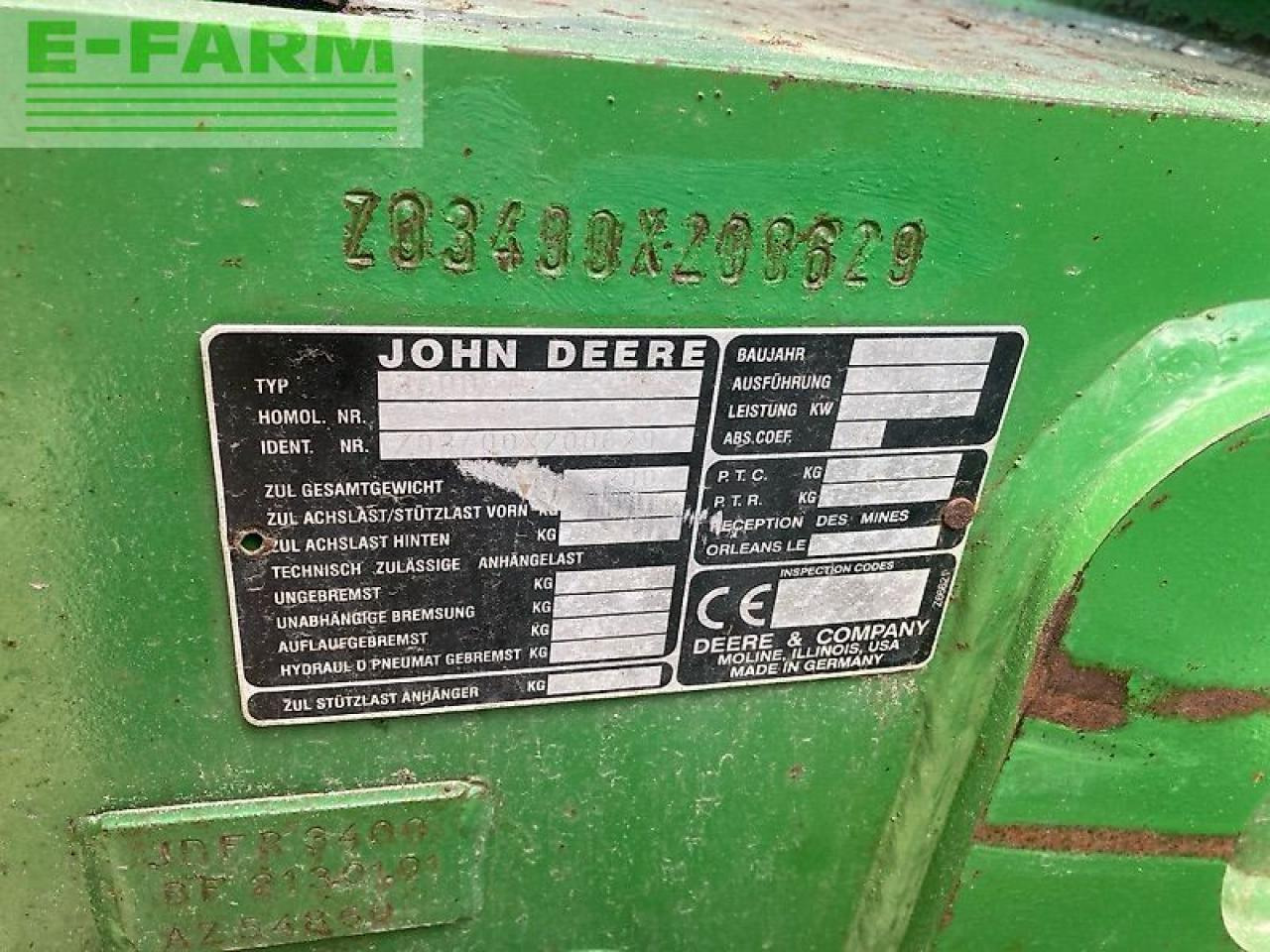 John Deere 3400 - Telescopic handler: picture 2 John Deere 3400 - Telescopic handler: picture 2