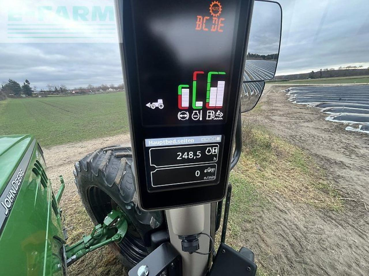 Farm tractor John Deere 6155mh hochrad spargel traktor: picture 18