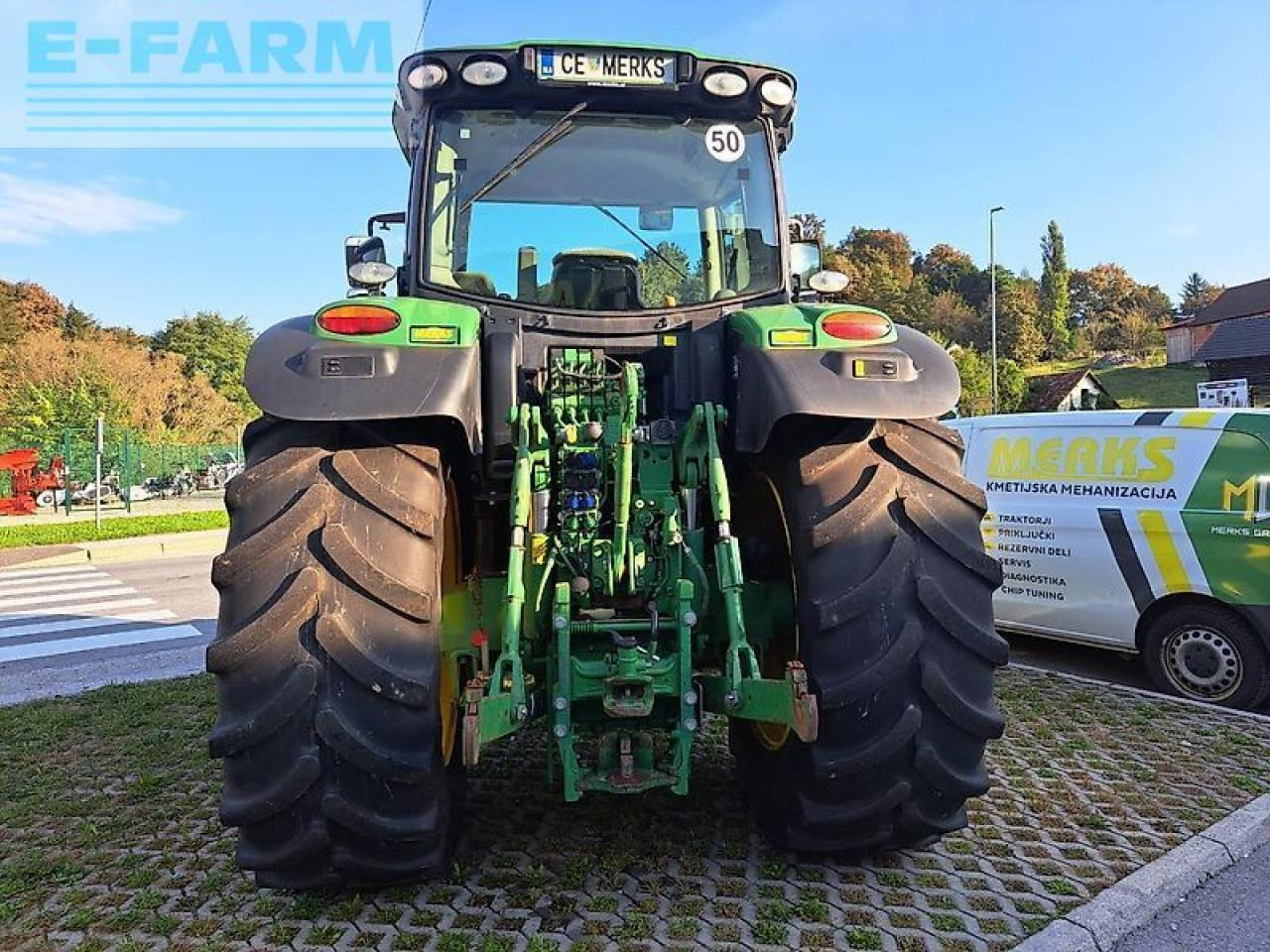 Farm tractor John Deere 6195r: picture 6
