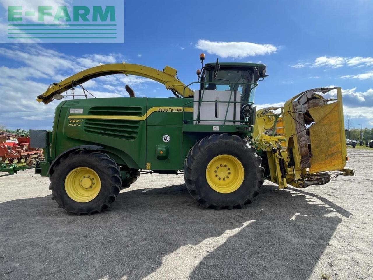 Forage harvester John Deere 7380i prodrive mit kemper 8rh u. pu: picture 10