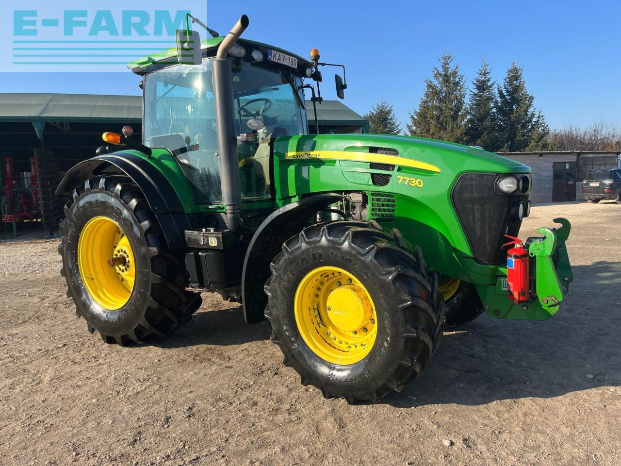 John Deere 7730 - Farm tractor: picture 4 John Deere 7730 - Farm tractor: picture 4