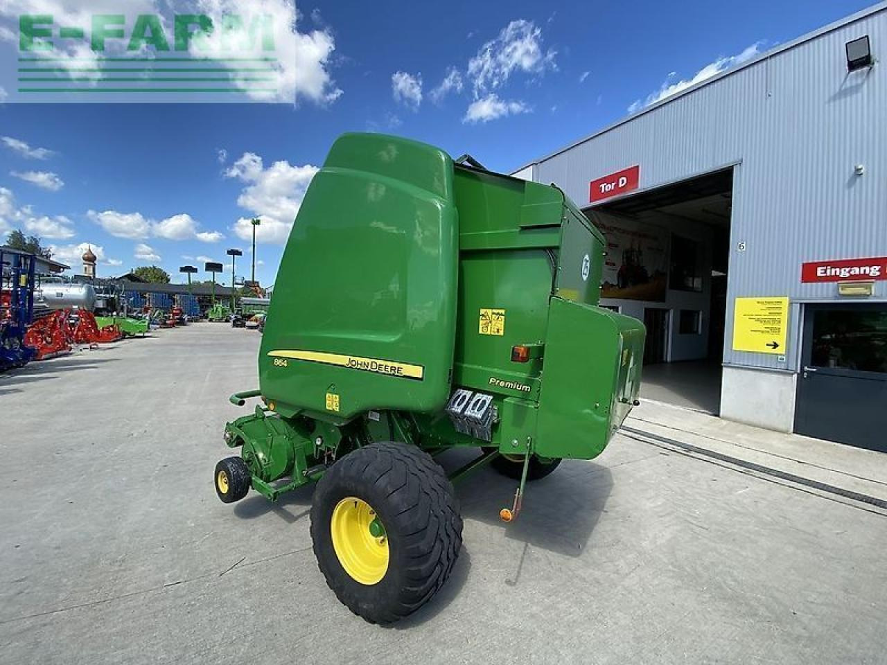 Square baler John Deere 864: picture 10 Square baler John Deere 864: picture 10
