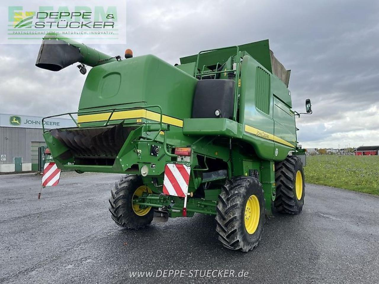 Combine harvester John Deere t560 hillmaster mit 620r und rapstisch: picture 18