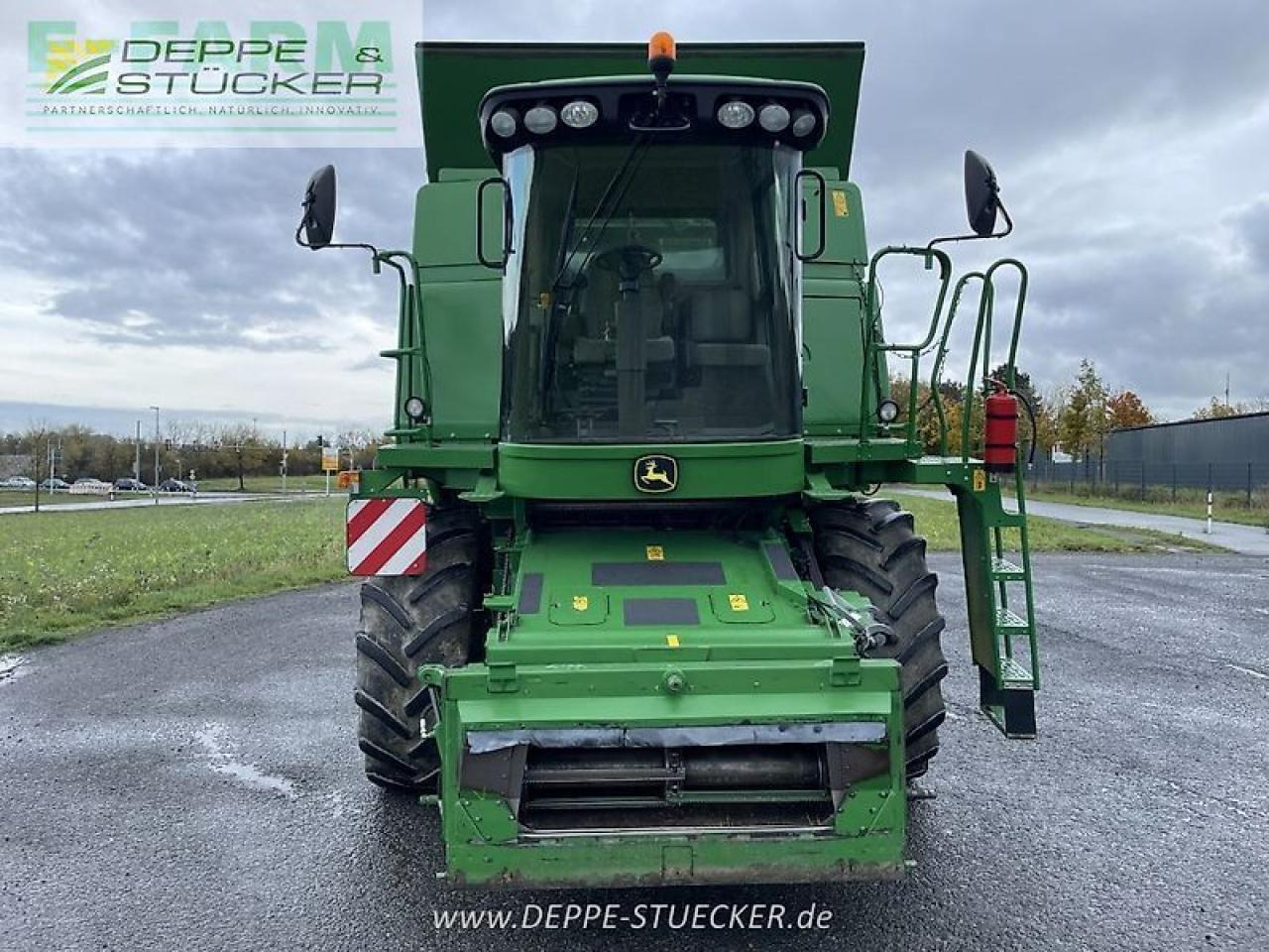 Combine harvester John Deere t560 hillmaster mit 620r und rapstisch: picture 23