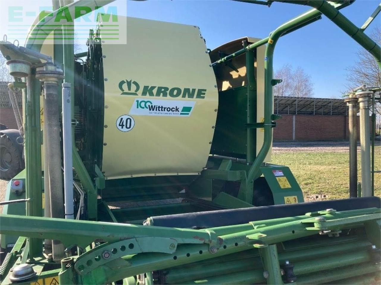 Square baler Krone comprima cv 150 xc: picture 10 Square baler Krone comprima cv 150 xc: picture 10