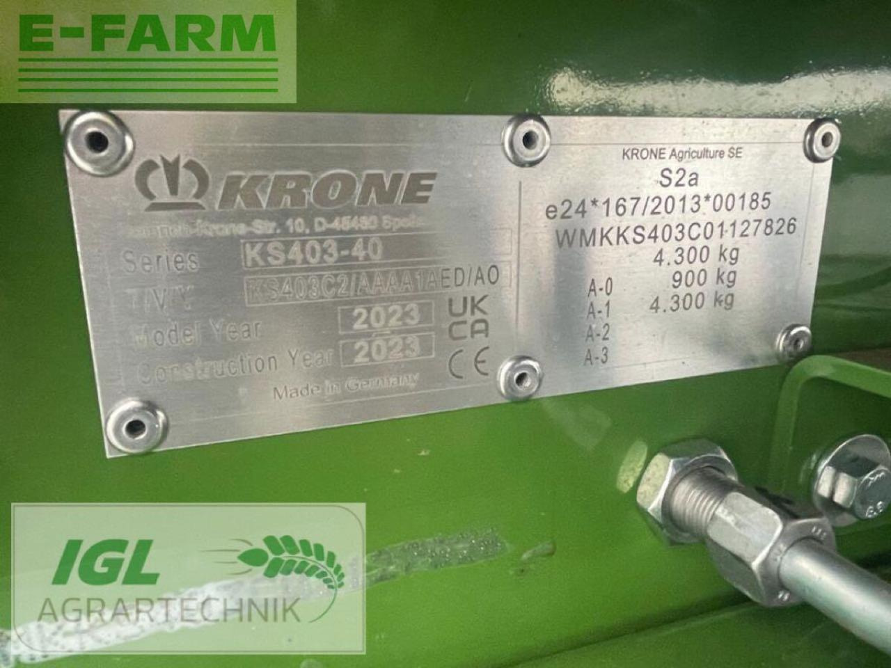 Tedder/ Rake Krone swadro tc 1250: picture 8