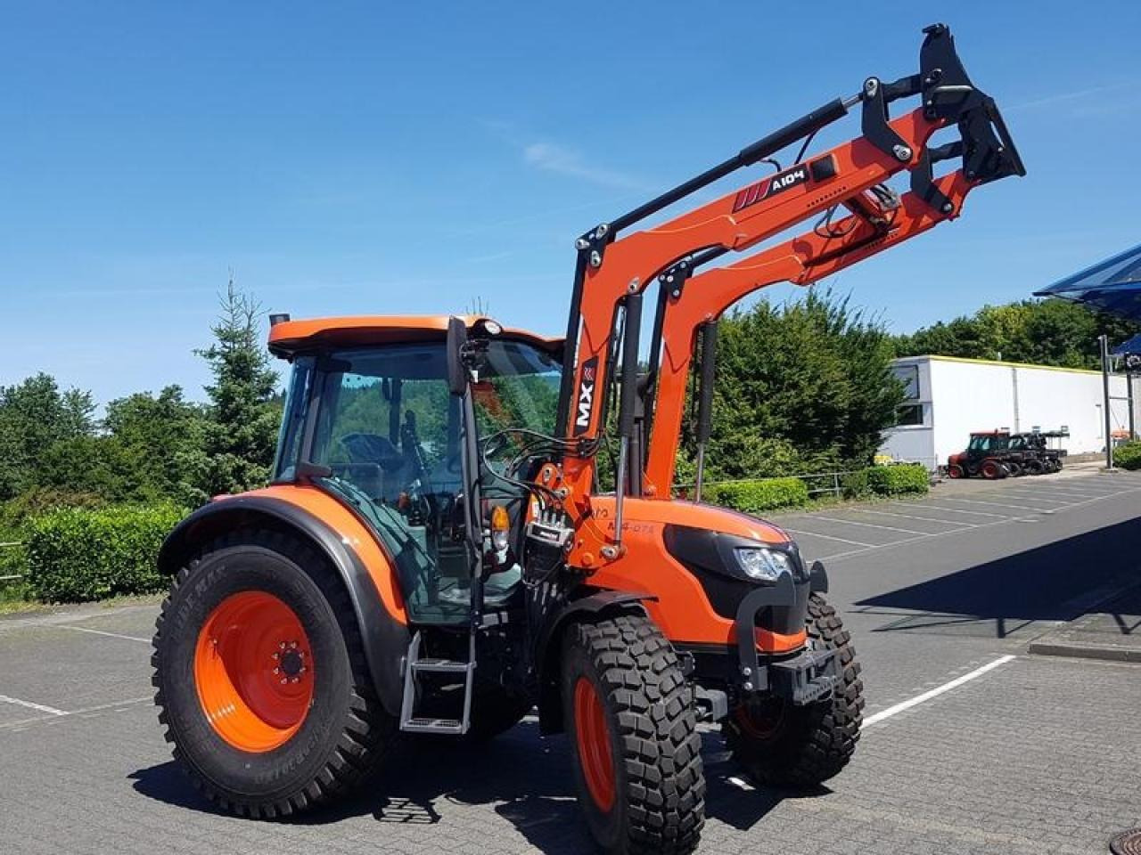 Farm tractor Kubota m4-073 cab 36x36: picture 7