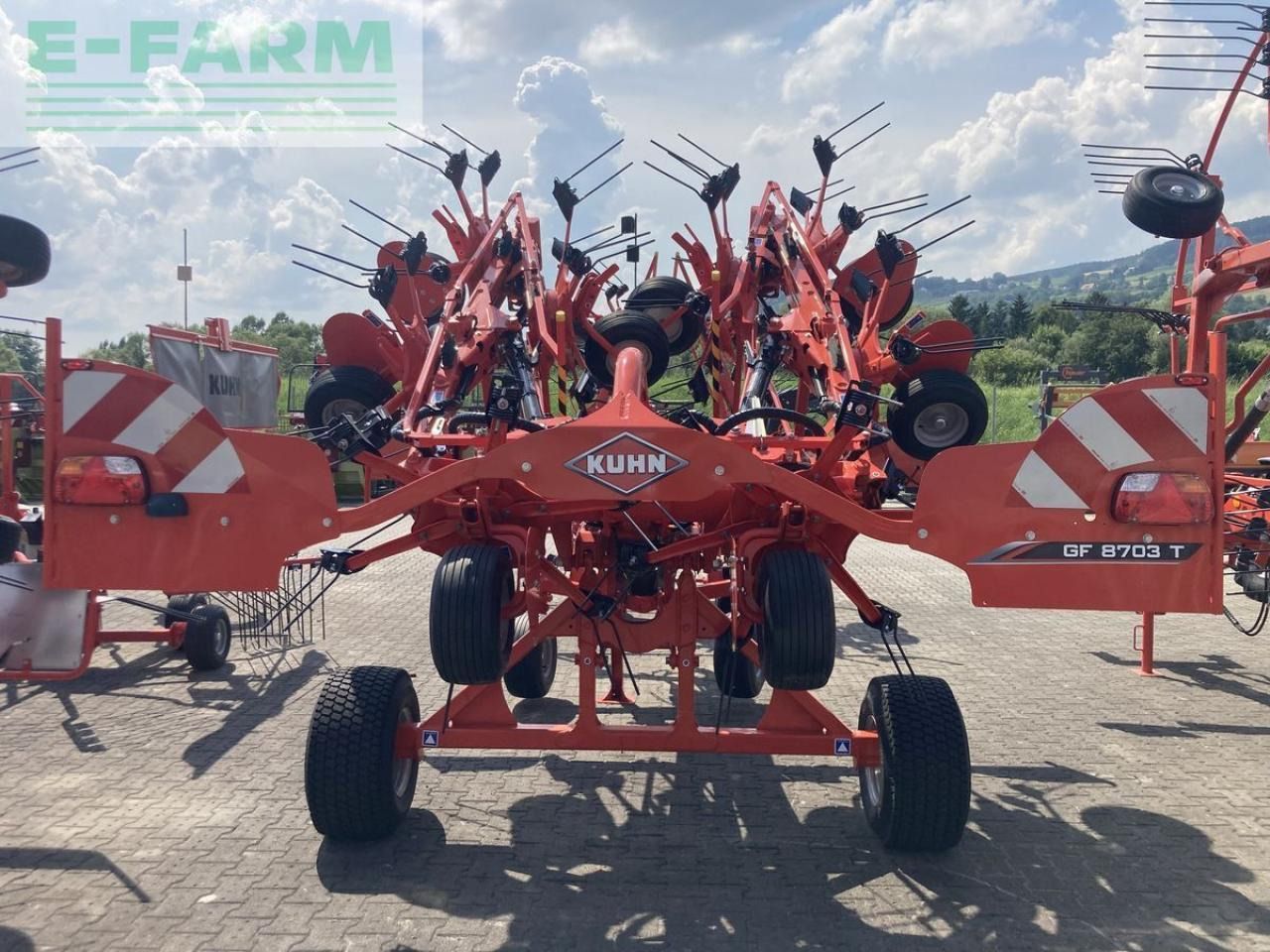 Kuhn gf 8703 t - Tedder/ Rake: picture 3 Kuhn gf 8703 t - Tedder/ Rake: picture 3