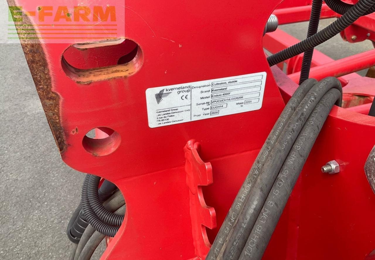 Cultivator Kverneland Enduro 4000F: picture 8